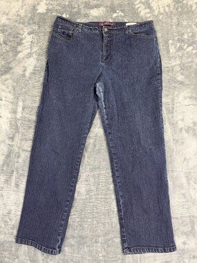 Gloria Vanderbilt Amanda Women's Size 18 Blue Jeans Pre-Owned
